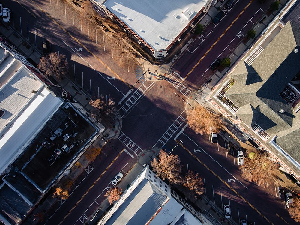Intersection Above art print by Will Malone for $57.95 CAD