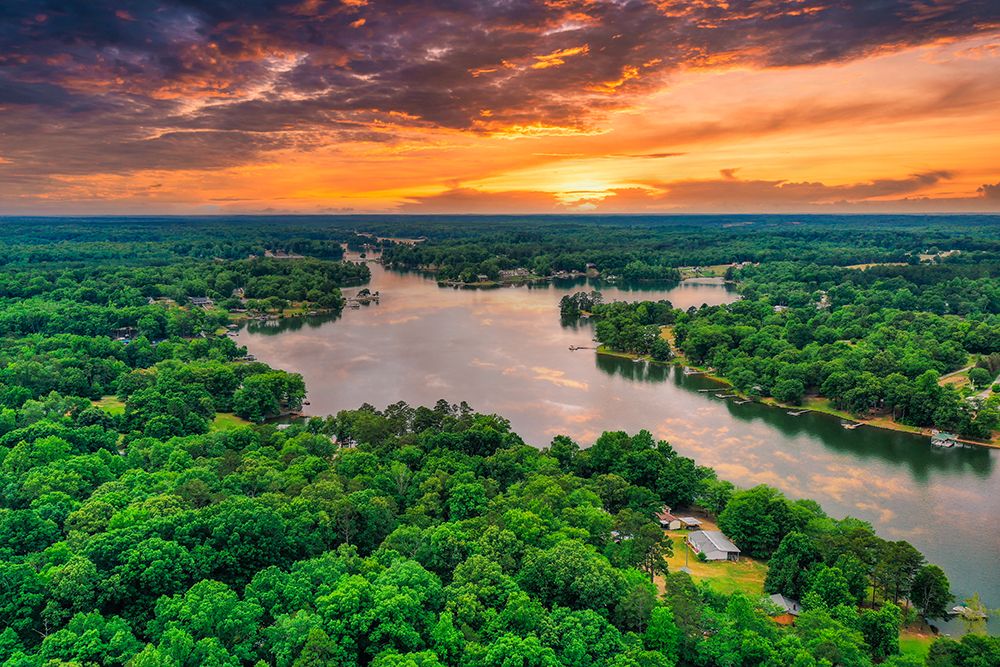 Lake Sunset art print by Will Malone for $57.95 CAD