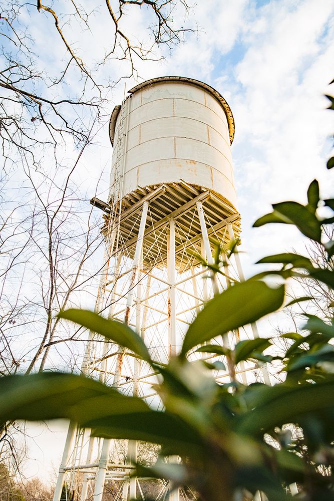 Pelzer Watertower Vertical art print by Will Malone for $57.95 CAD