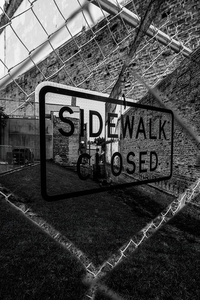 Sidewalk Closed 2 art print by Will Malone for $57.95 CAD