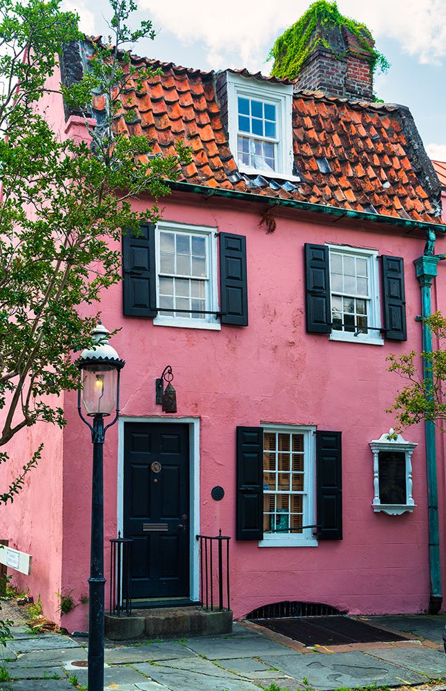 The Pink House art print by Will Malone for $57.95 CAD