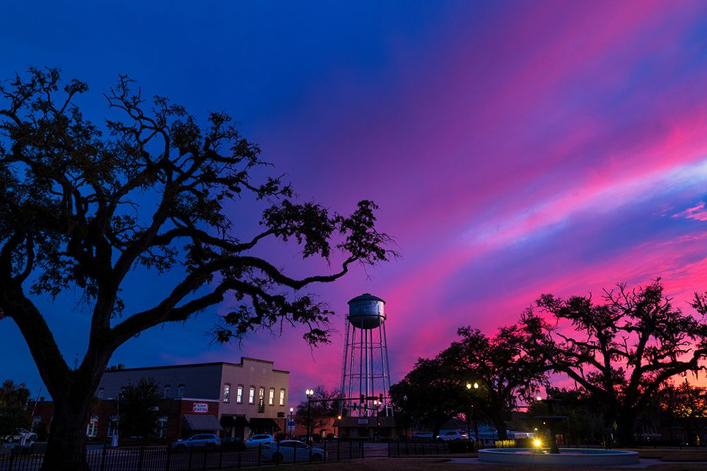 Watertower Sunset art print by Will Malone for $57.95 CAD