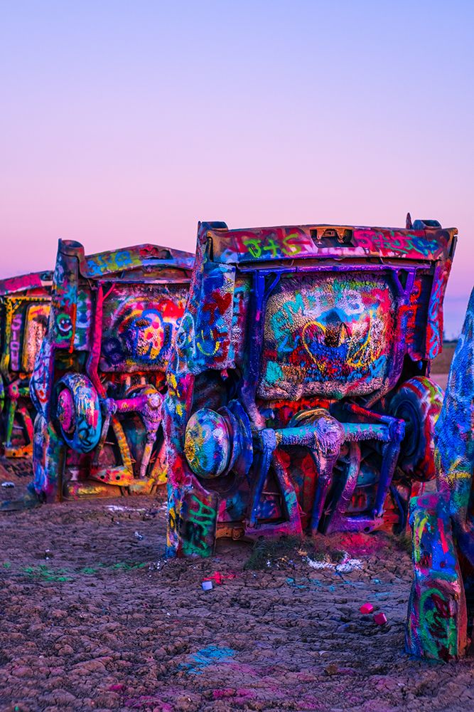 Cadillac Ranch 11 art print by Will Malone for $57.95 CAD