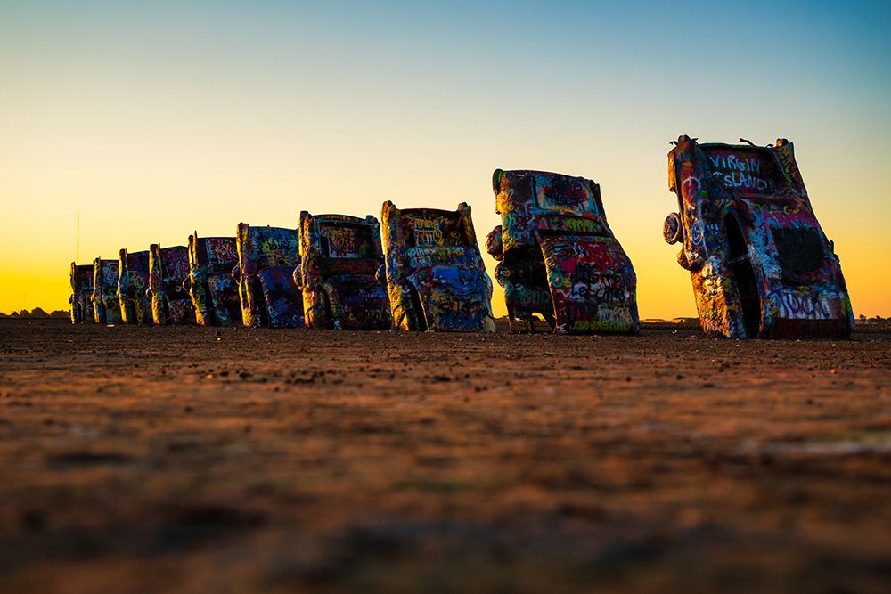 Cadillac Ranch 6 art print by Will Malone for $57.95 CAD