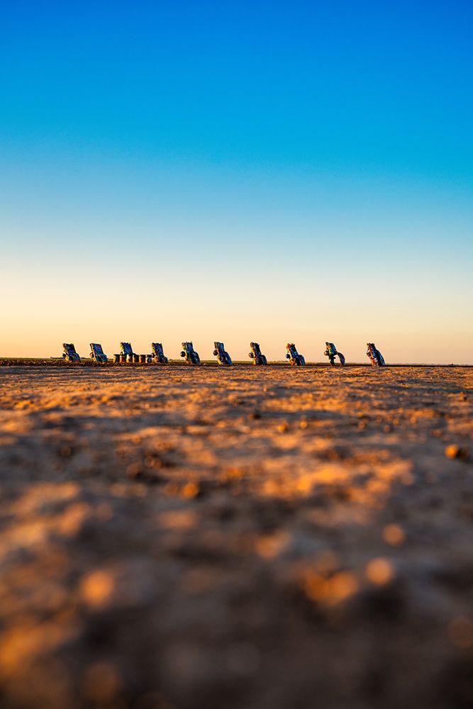 Cadillac Ranch 8 Vertical art print by Will Malone for $57.95 CAD
