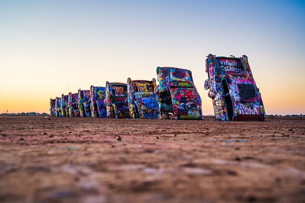 Cadillac Ranch art print by Will Malone for $57.95 CAD