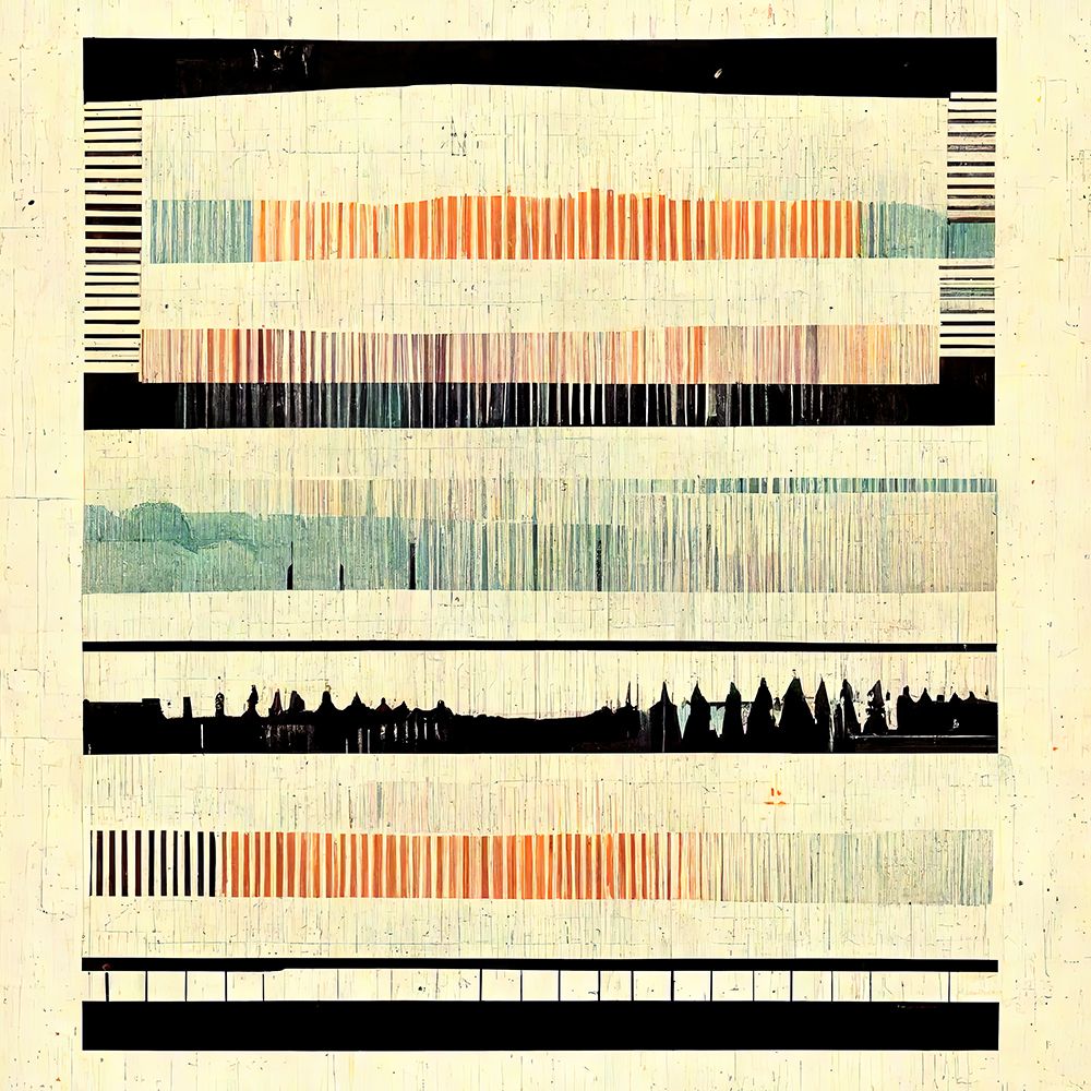 Dancing Filmstrip 6 art print by Screendoor for $57.95 CAD