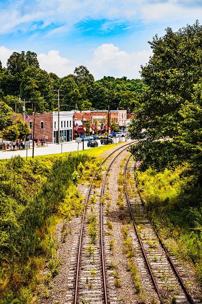 Downtown Saluda Vertical art print by Will Malone for $57.95 CAD