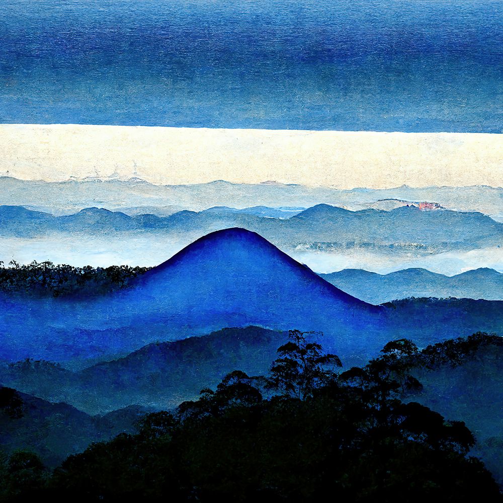 Mountain Layers 2 art print by Screendoor for $57.95 CAD
