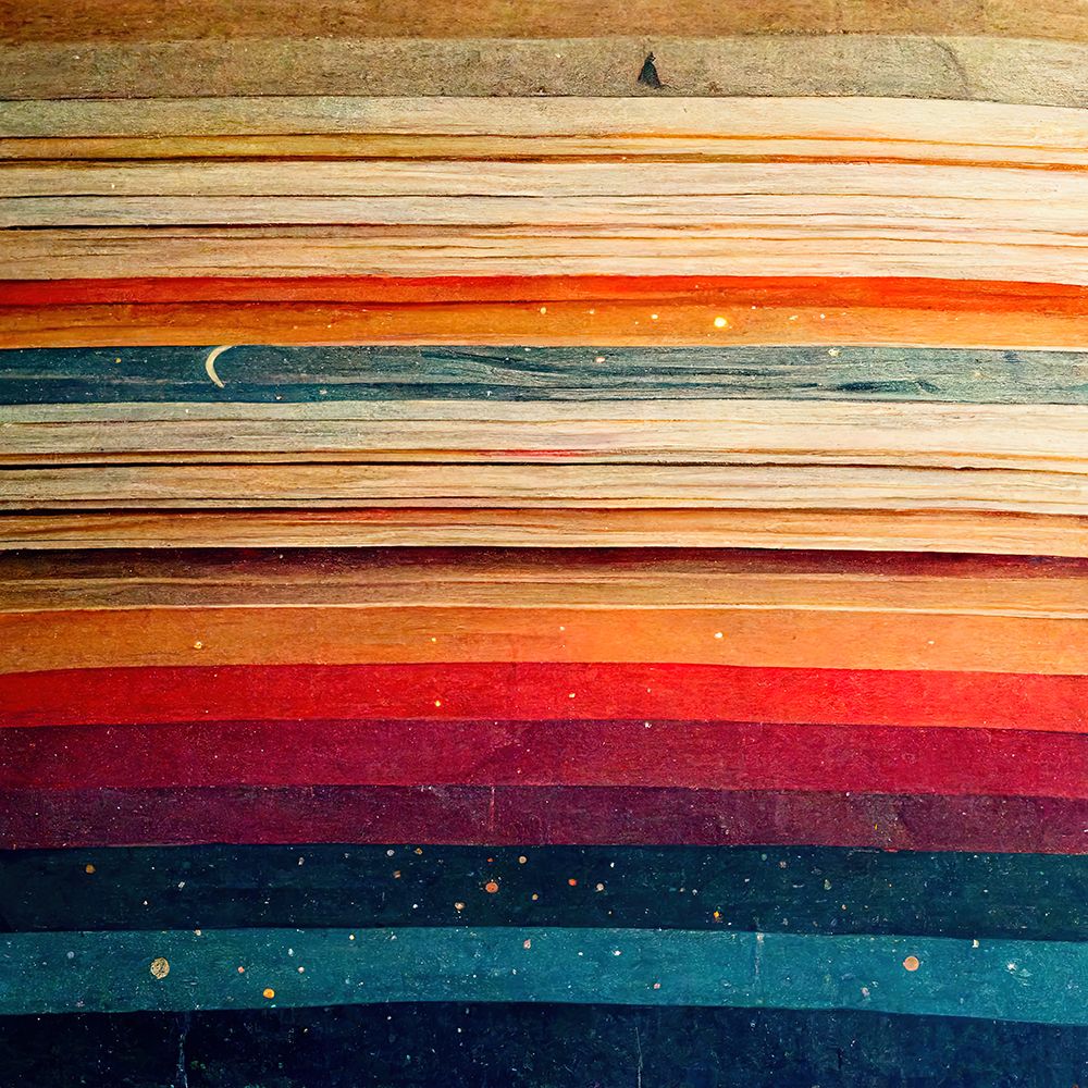 Rainbow Planet 10 art print by Screendoor for $57.95 CAD