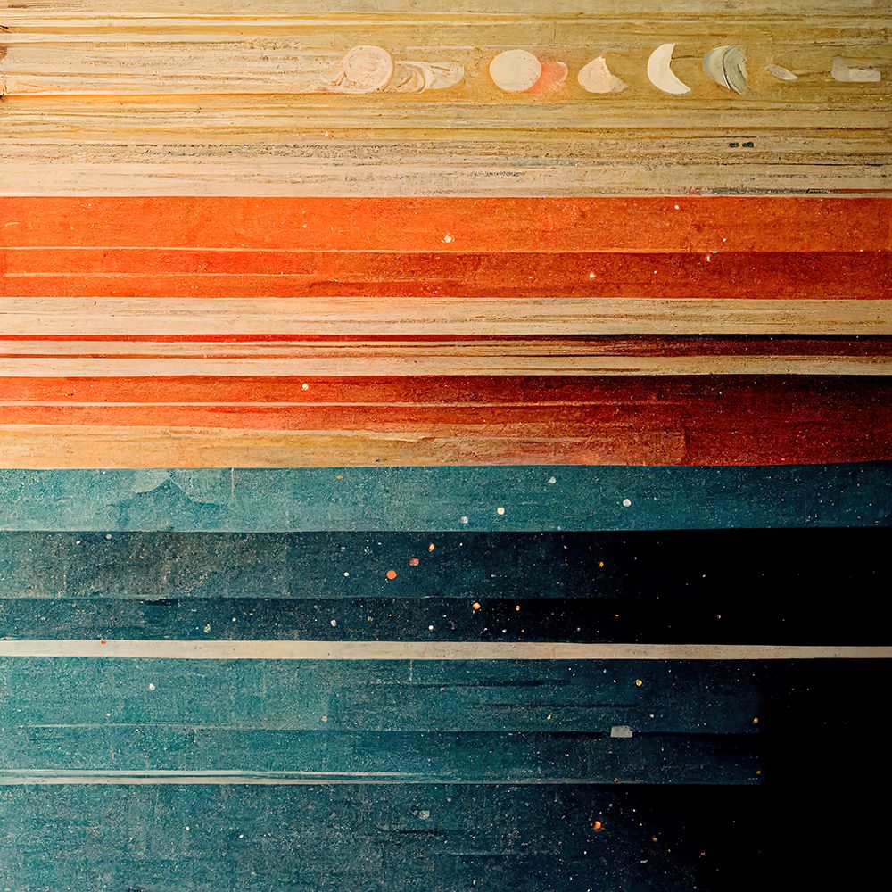 Rainbow Planet 11 art print by Screendoor for $57.95 CAD