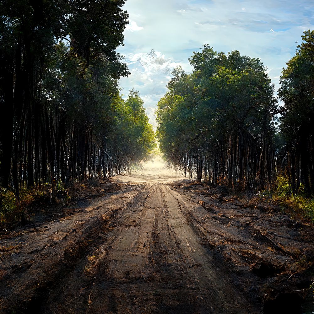 Road in the Woods 10 art print by Screendoor for $57.95 CAD