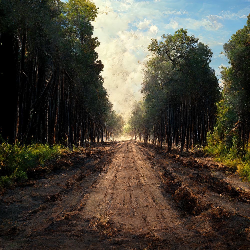 Road in the Woods 2 art print by Screendoor for $57.95 CAD
