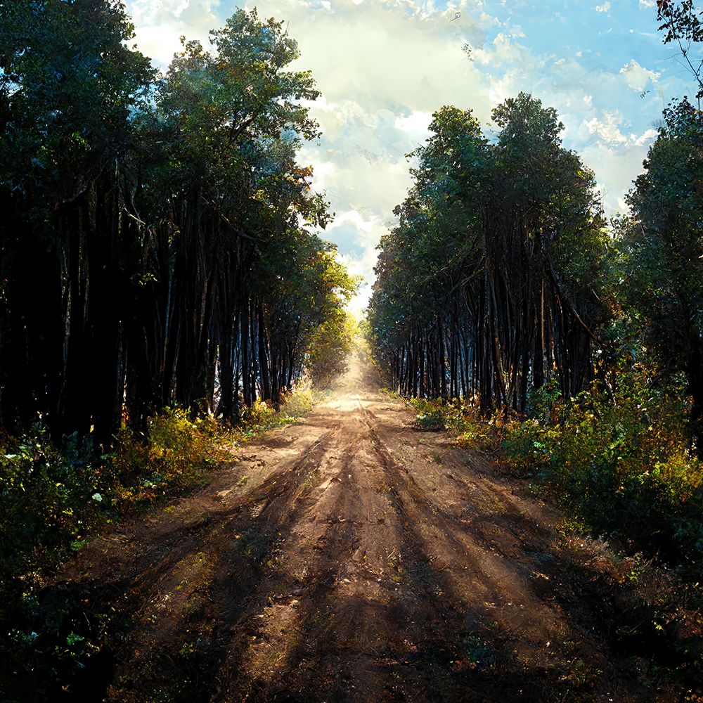 Road in the Woods 5 art print by Screendoor for $57.95 CAD