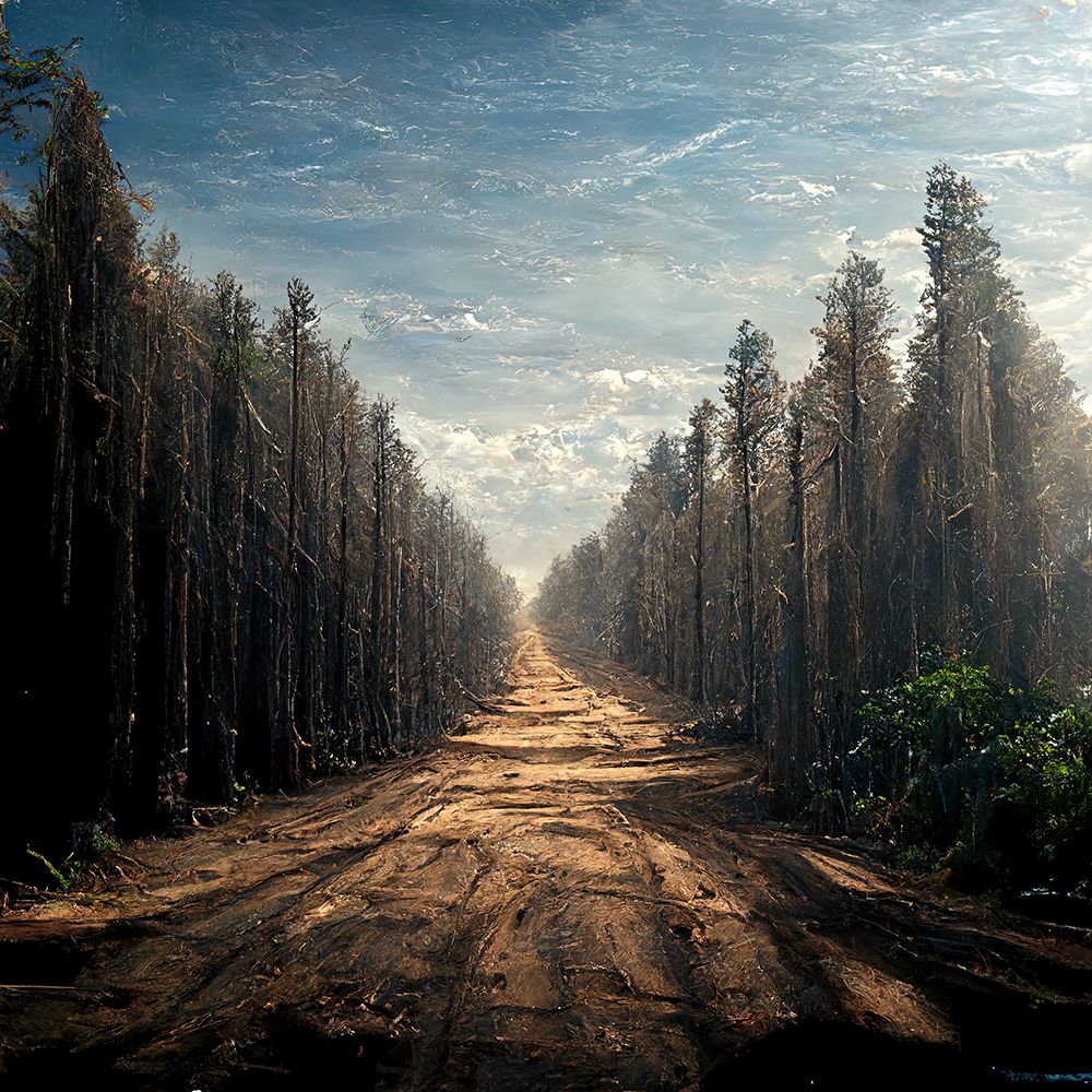 Road in the Woods 9 art print by Screendoor for $57.95 CAD