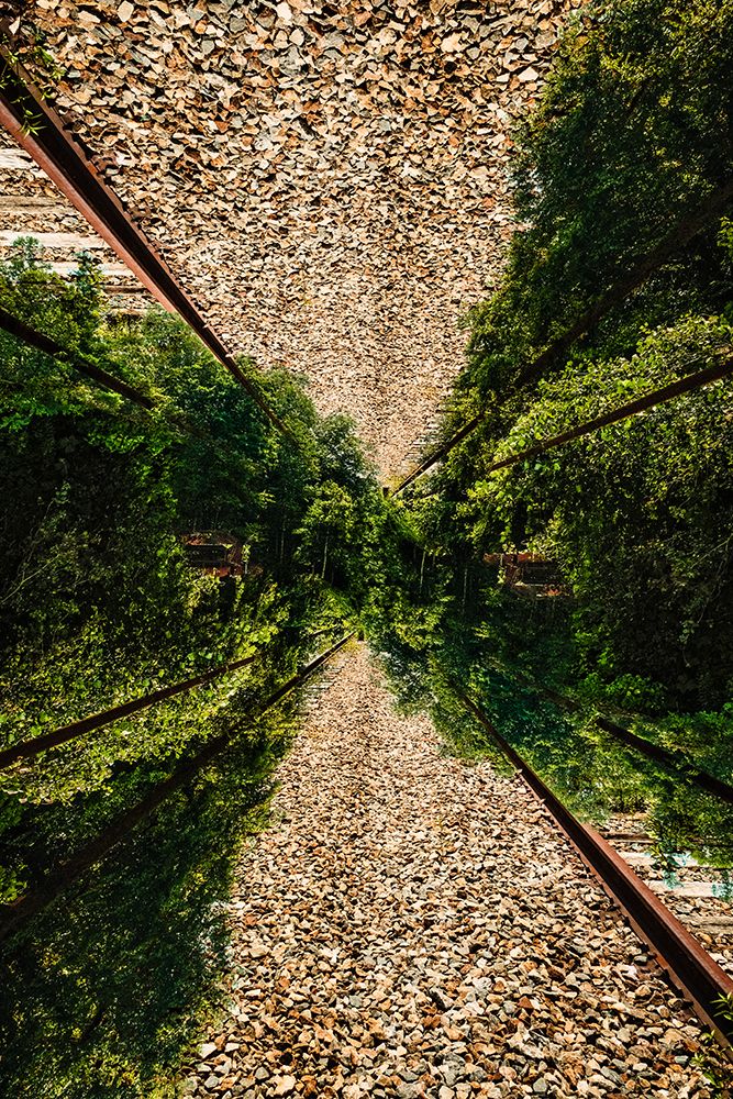 Saluda Tracks Upside Down 2 art print by Will Malone for $57.95 CAD