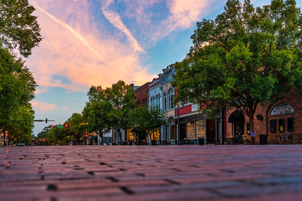 Sunrise on Broad Street art print by Will Malone for $57.95 CAD