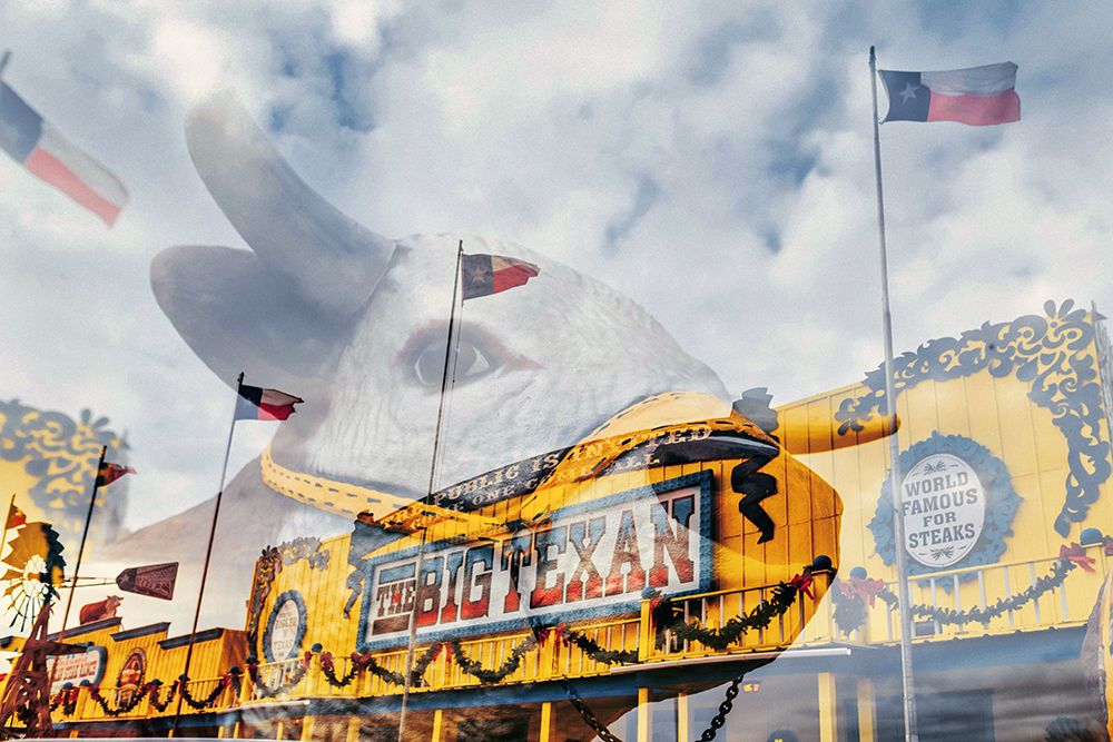 The Big Texan art print by Will Malone for $57.95 CAD