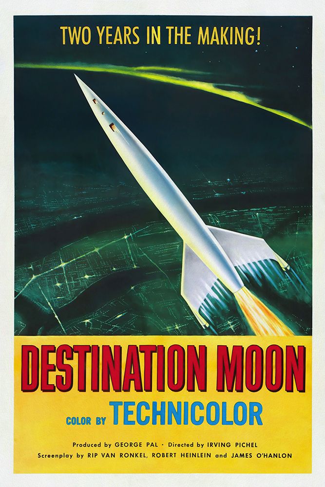 Destination Moon art print by Screendoor for $57.95 CAD