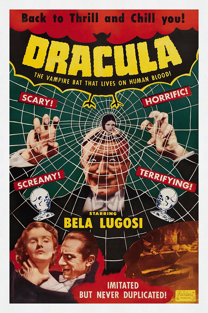 Dracula 2 art print by Screendoor for $57.95 CAD