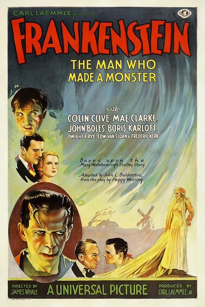 Frankenstein art print by Screendoor for $57.95 CAD