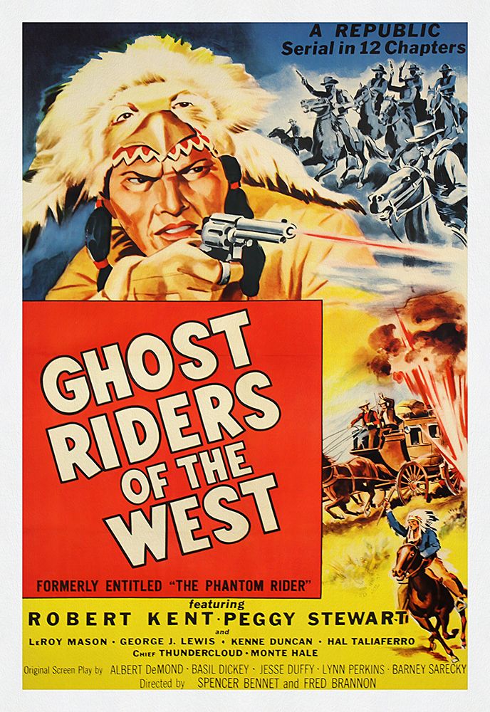 Ghost Riders of the West art print by Screendoor for $57.95 CAD