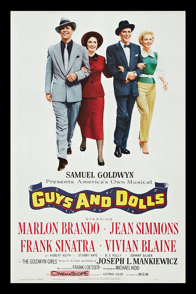 Guys and Dolls art print by Screendoor for $57.95 CAD