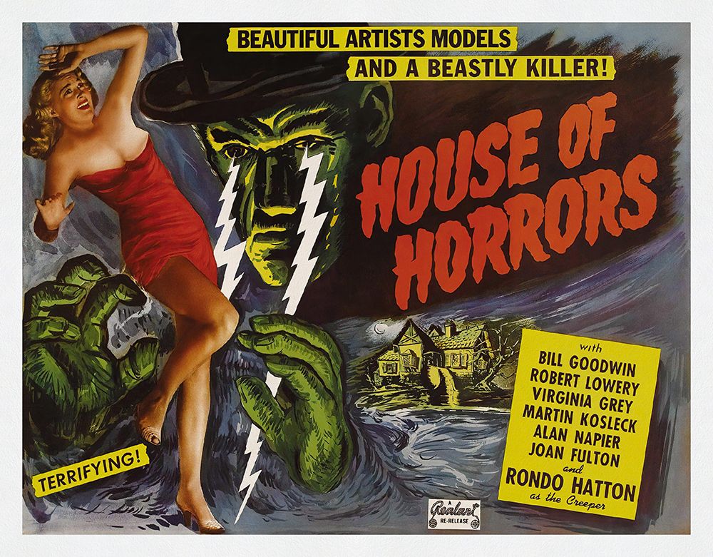 House of Horrors art print by Screendoor for $57.95 CAD