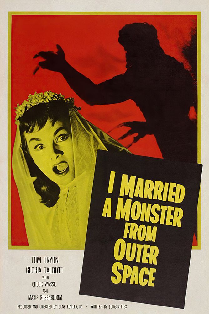 I Married A Monster From Outer Space art print by Screendoor for $57.95 CAD