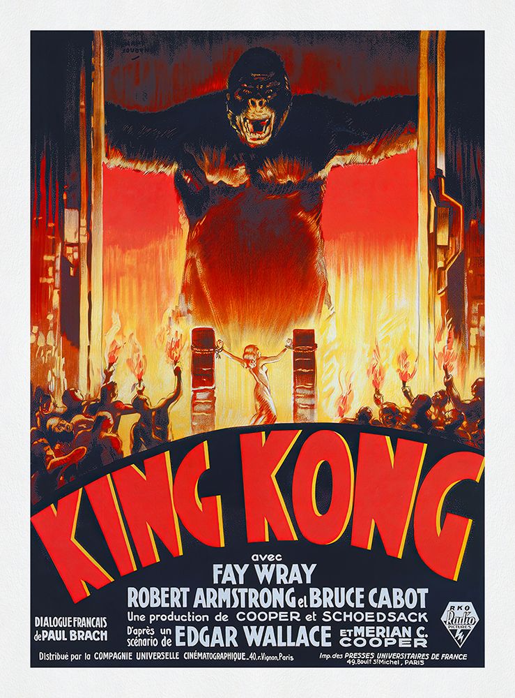 King Kong art print by Screendoor for $57.95 CAD