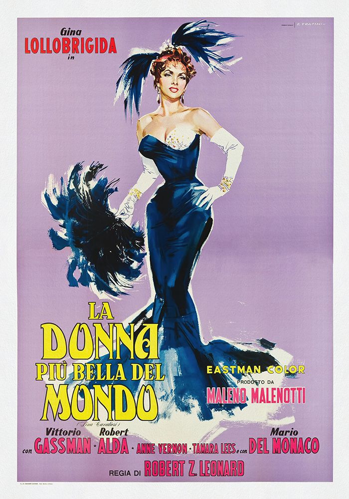 La Donna Piu Bella Del Mondo art print by Screendoor for $57.95 CAD
