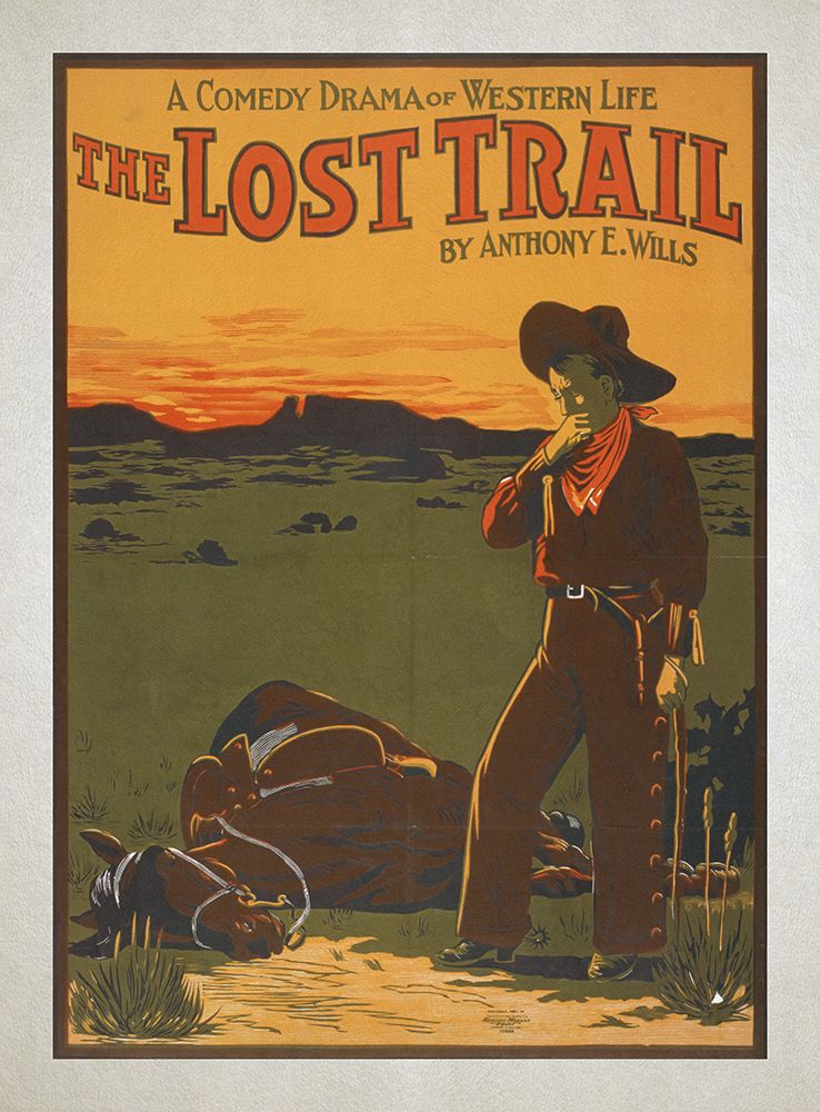 The Lost Trail art print by Screendoor for $57.95 CAD