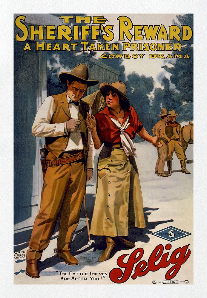 The Sheriffs Reward art print by Screendoor for $57.95 CAD