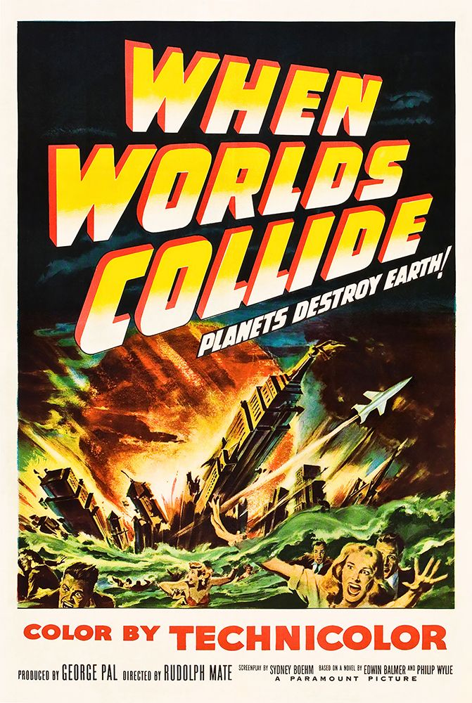 When Worlds Collide art print by Screendoor for $57.95 CAD