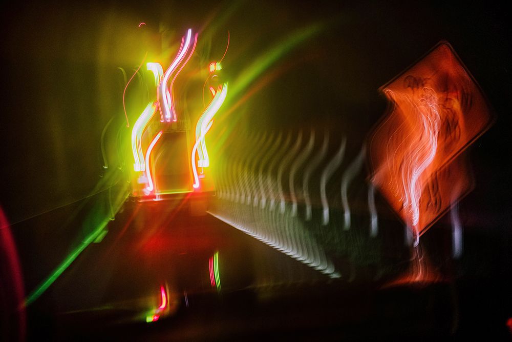 A Blurry Night 7 art print by Will Malone for $57.95 CAD