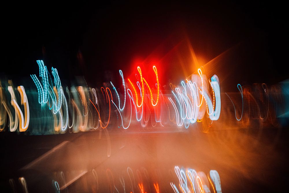 A Blurry Night 8 art print by Will Malone for $57.95 CAD