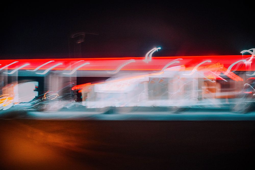 A Blurry Night 9 art print by Will Malone for $57.95 CAD