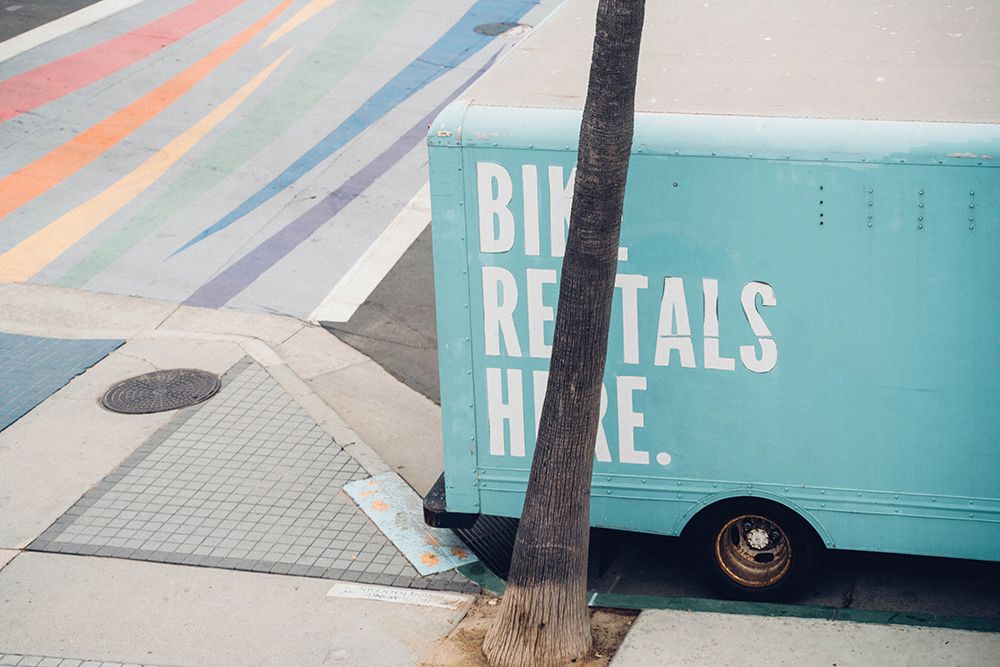 Bike Rentals 2 art print by Will Malone for $57.95 CAD