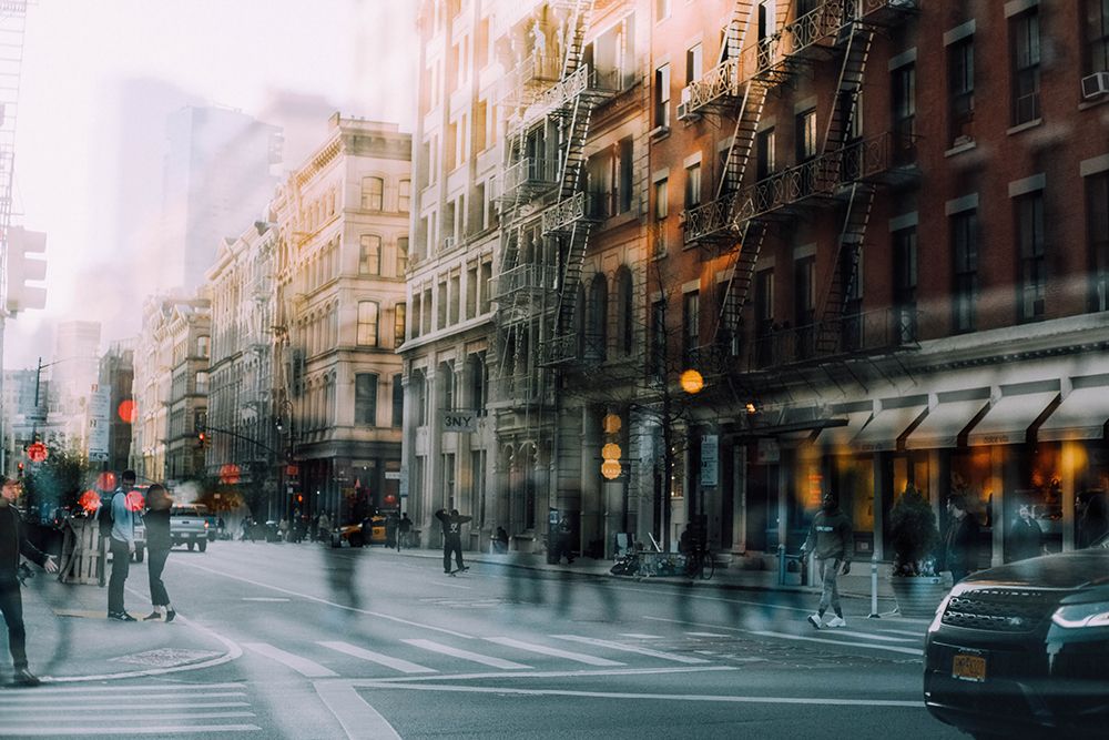 Explore NYC 8 art print by Will Malone for $57.95 CAD