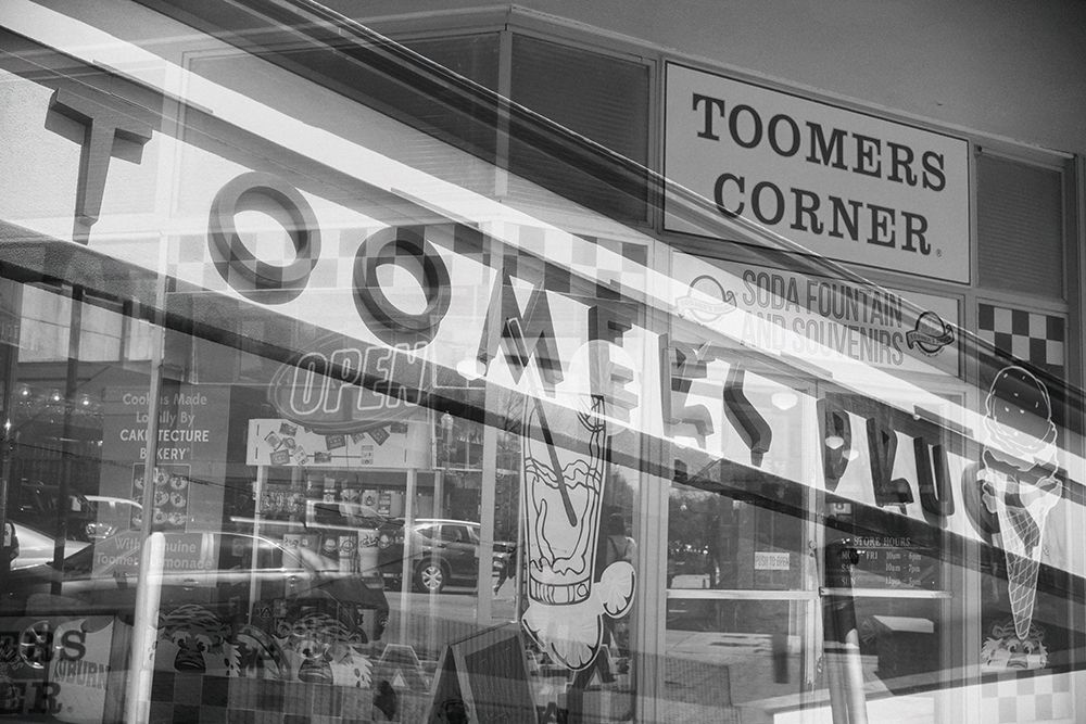 Toomers Corner Collage art print by Will Malone for $57.95 CAD