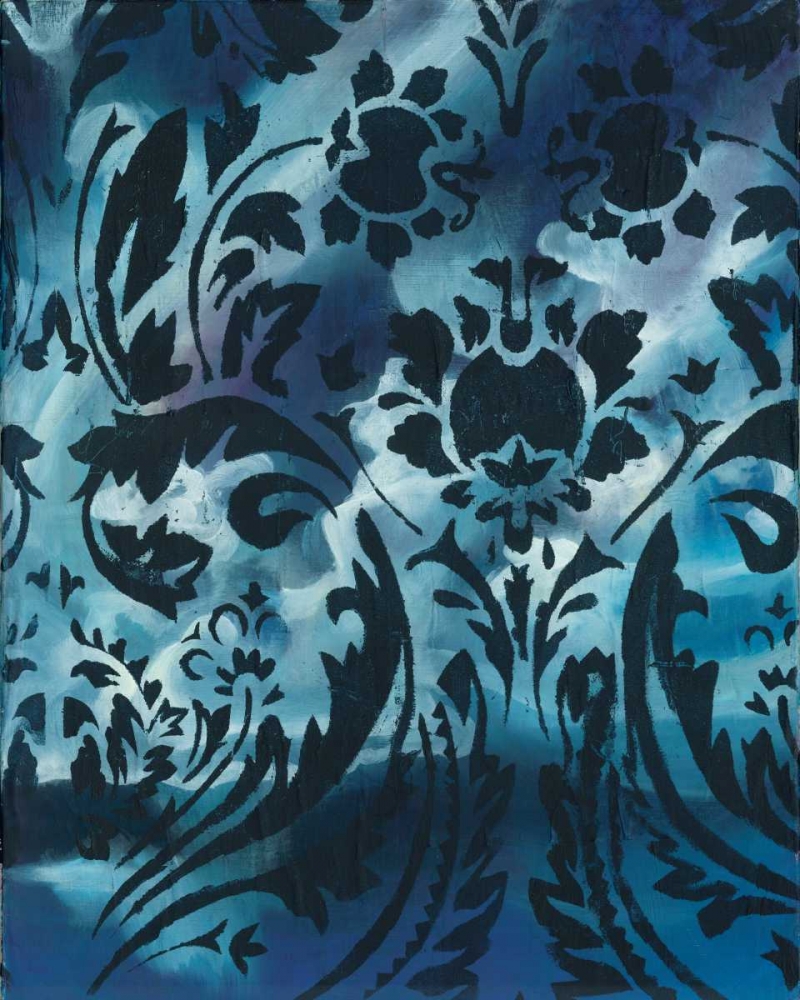 Indigo Patterns I art print by Arielle Adkin for $57.95 CAD