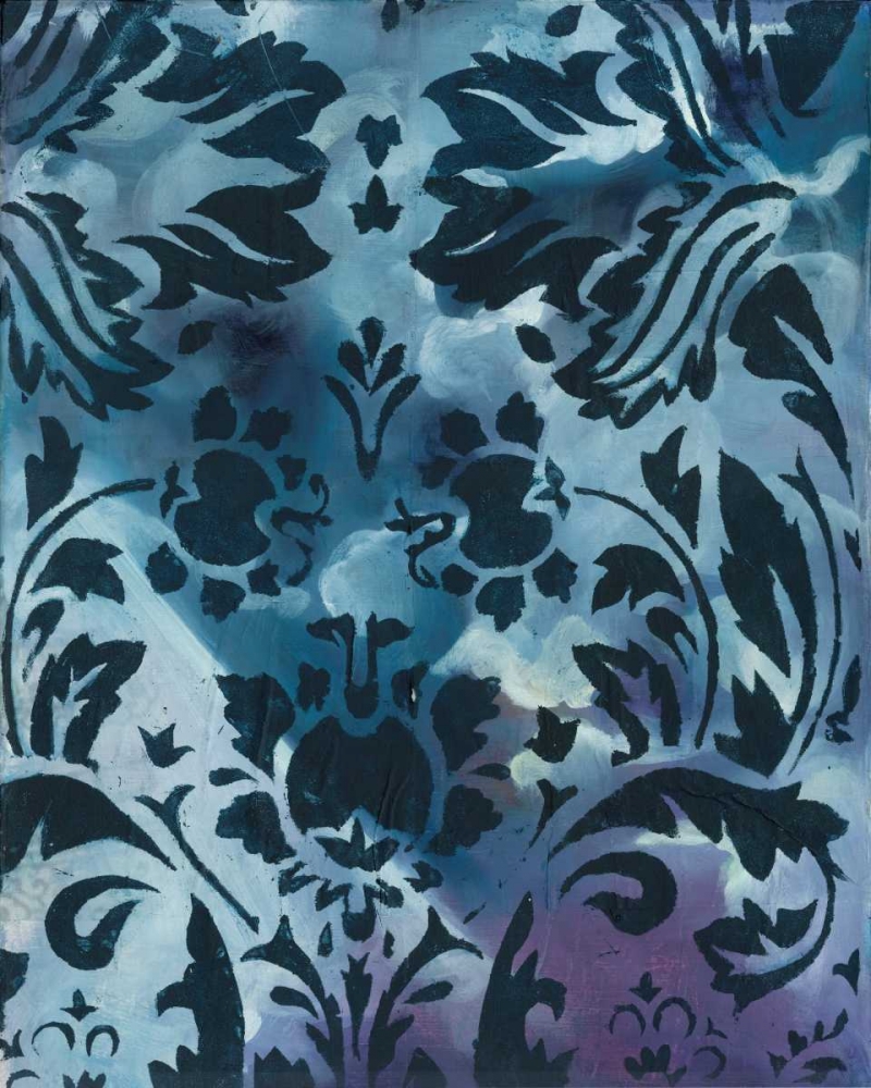 Indigo Patterns II art print by Arielle Adkin for $57.95 CAD