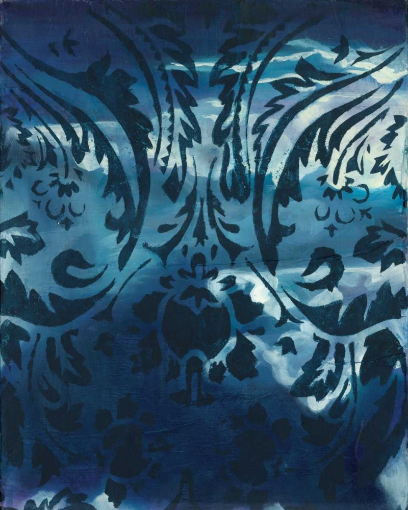 Indigo Patterns IV art print by Arielle Adkin for $57.95 CAD