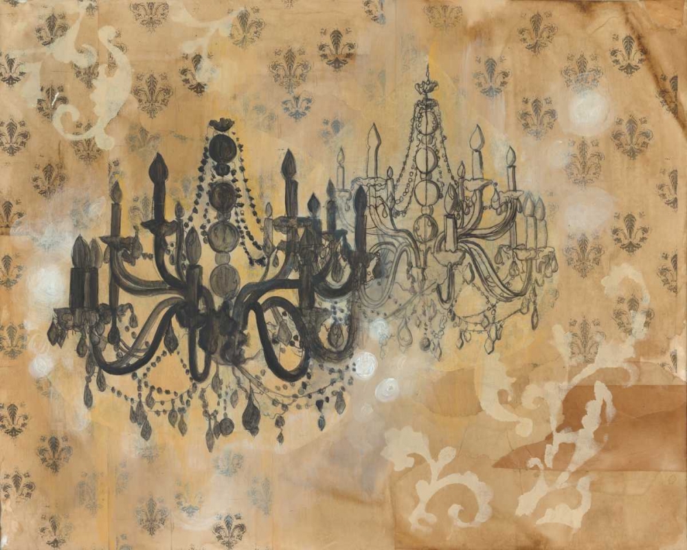 Chandelier art print by Arielle Adkin for $57.95 CAD