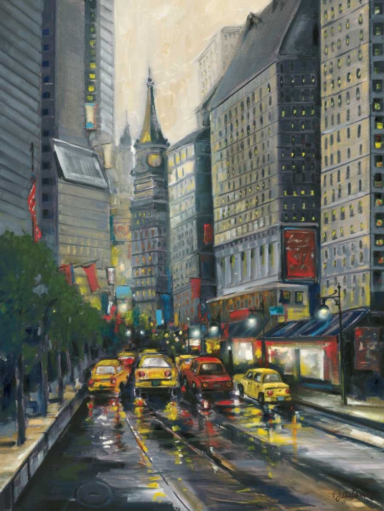 City Street I art print by J. Adams for $57.95 CAD