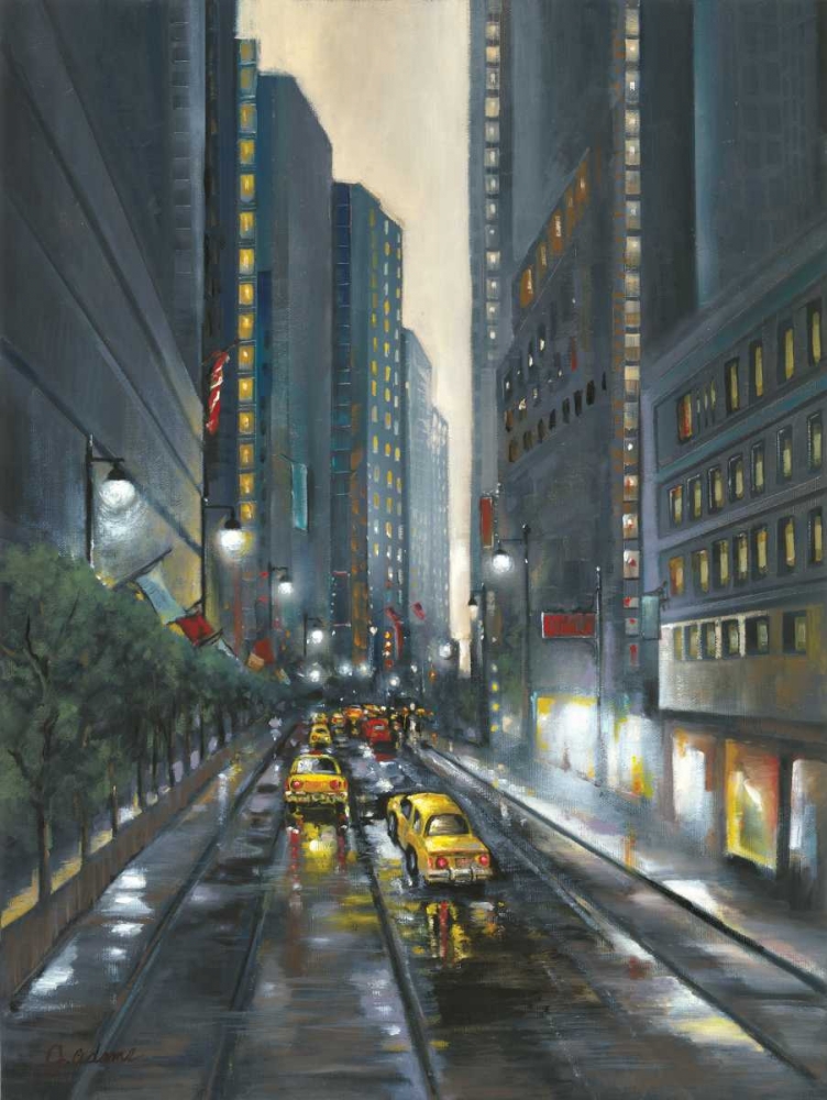 City Street II art print by J. Adams for $57.95 CAD