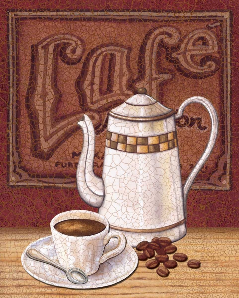 Cafe Mundo II art print by Charlene Audrey for $57.95 CAD