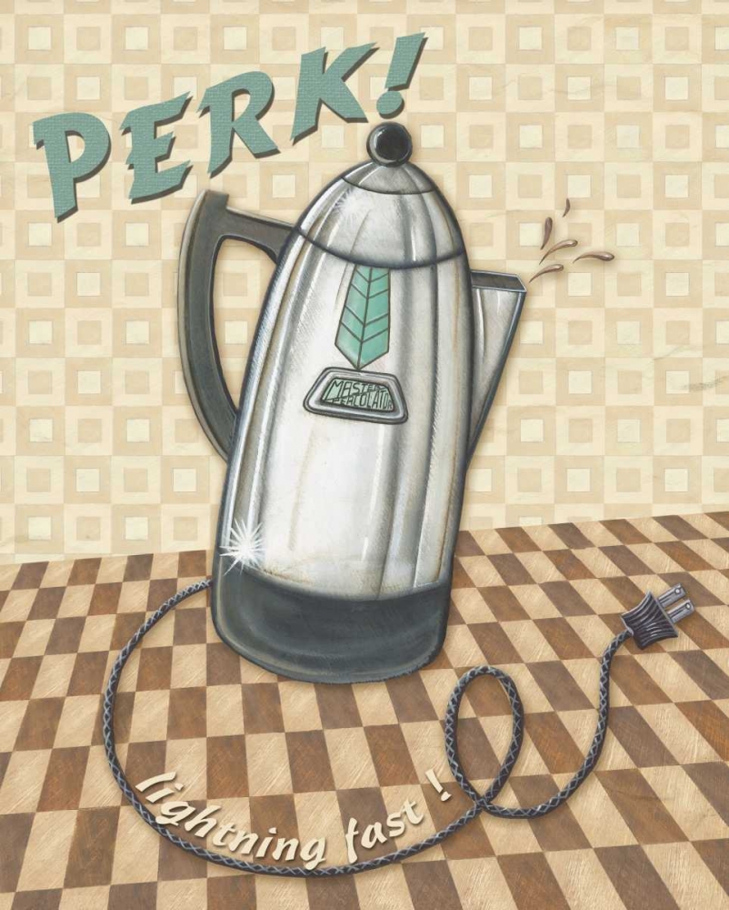 Nifty Fifties - Perk art print by Charlene Audrey for $57.95 CAD