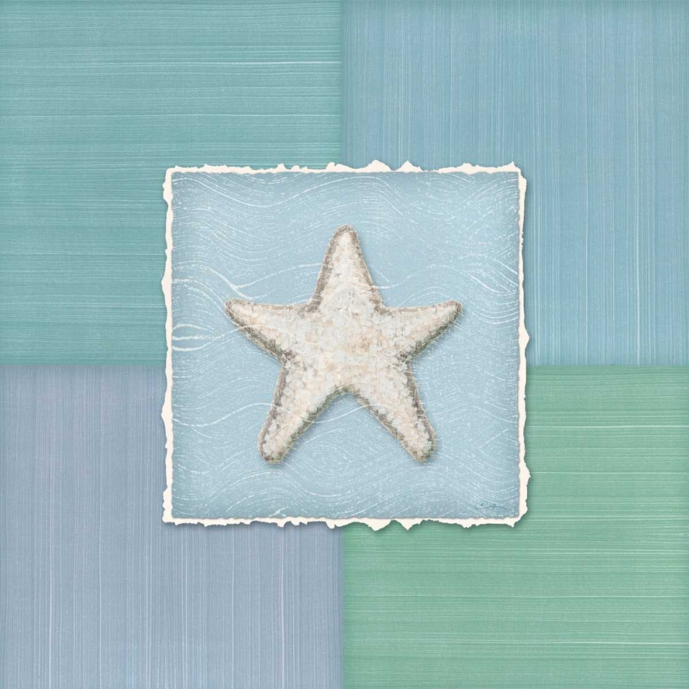 Blue Sea I art print by Charlene Audrey for $57.95 CAD