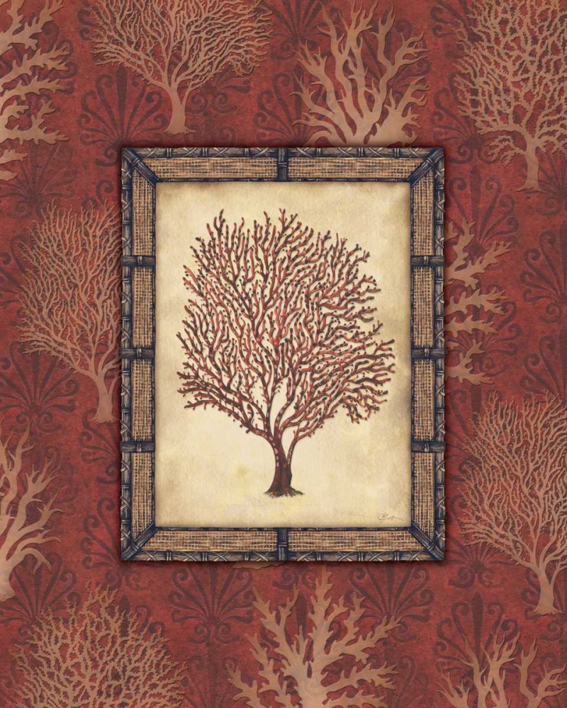 Red Coral I art print by Charlene Audrey for $57.95 CAD